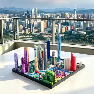 Kuala Lumpur City Building Set