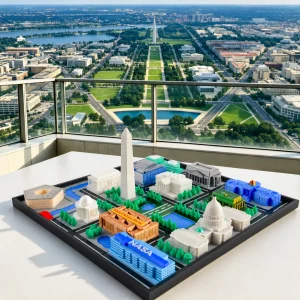 washington city building set