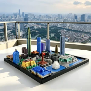 Hanoi City Building Set